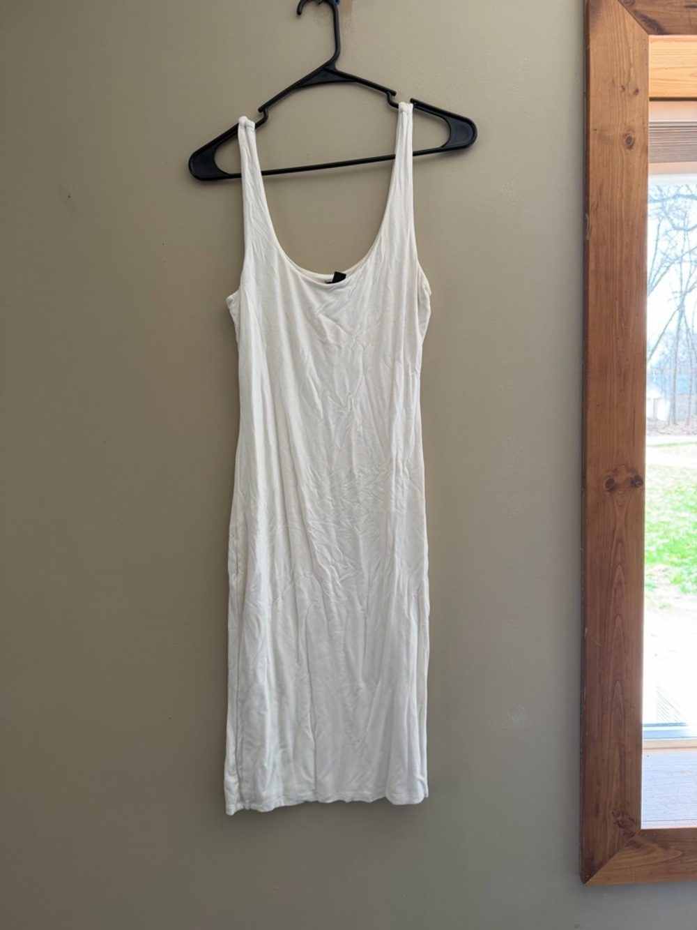 Windsor White Midi Tank Dress